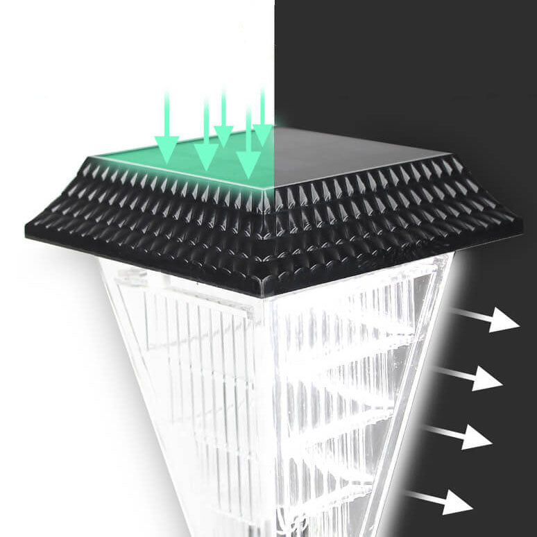 ضوء حديقة لهب شمسي LED خارجي أرضي مع قابس أرضي 
