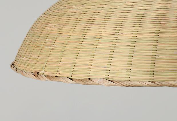 Bambus Weberei Flaschenform 1-Licht Chinesischer Stil Pendelleuchte 