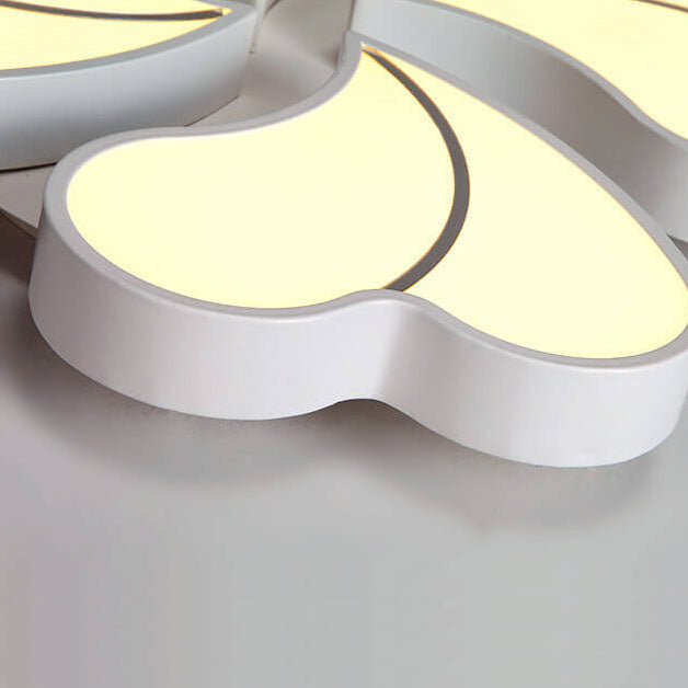 Moderne Kreative Klee Acryl LED-Deckenleuchte 