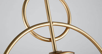 ضوء قلادة LED بلمبة زجاجية واحدة من Nordic Creative Circle Ball 