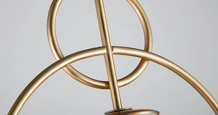 ضوء قلادة LED بلمبة زجاجية واحدة من Nordic Creative Circle Ball 