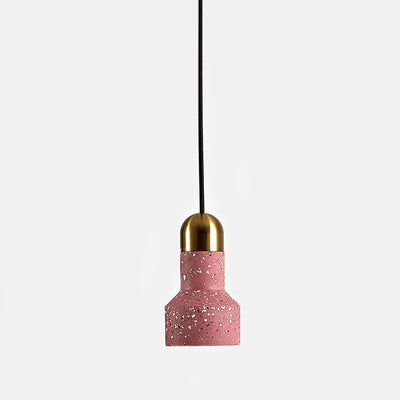 Nordic Colorful Terrazzo 1-Light Pendant Light