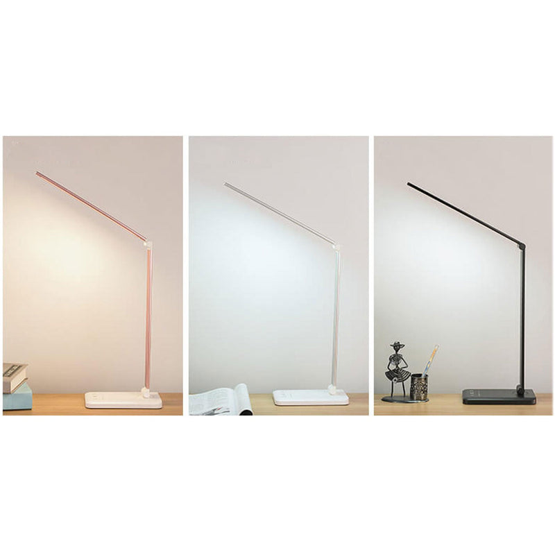 Lampe de bureau LED tactile dimmable créative nordique pliable 