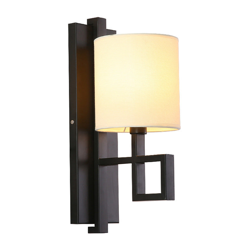 Chinese Retro Zen 1-Light Wall Sconce Lamp