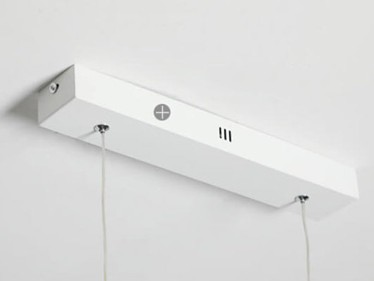 Moderne minimalistische Langlinien-LED-Kronleuchter 