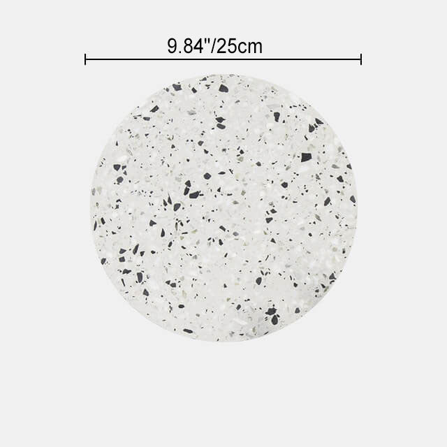 Lámpara de pared LED de mármol texturizado redondo moderno europeo 