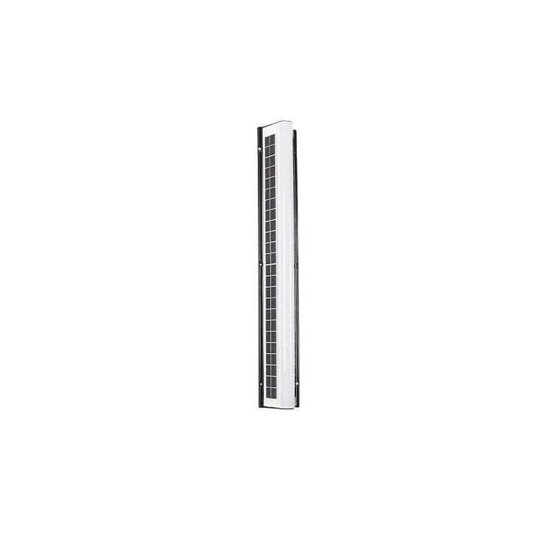 Lampe murale de jardin extérieure étanche moderne à LED solaire acrylique longue 