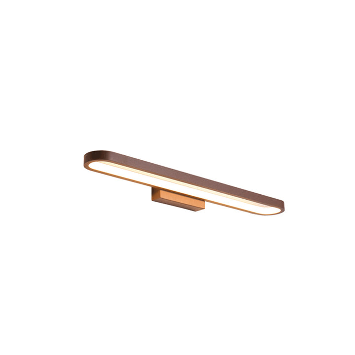 Modern Minimalist Circular Aluminum Vanity Light LED Mirror Front Wall Sconce Lamp For Bathroom