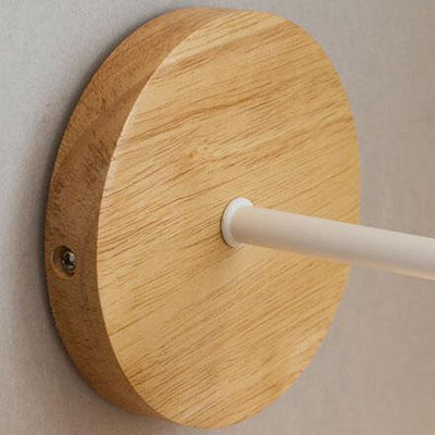 Nordic Holz Metall 1-Licht Wandleuchte Lampen 