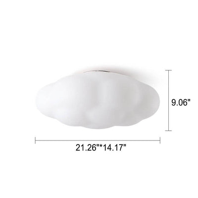 Modern Creative Clouds Children Acrylic LED Flush Mount Lighting