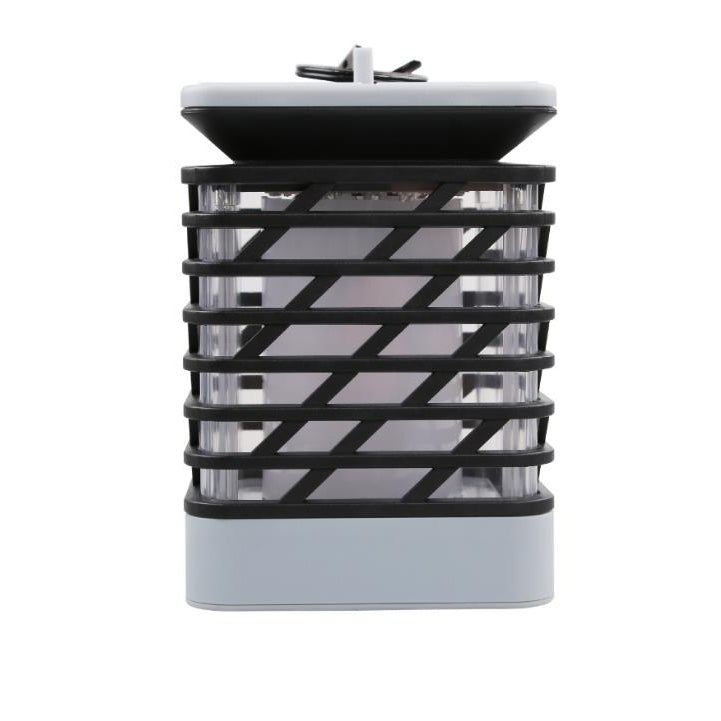 Lumière de torche solaire à flamme carrée LED pour jardin et pelouse décorative suspendue 