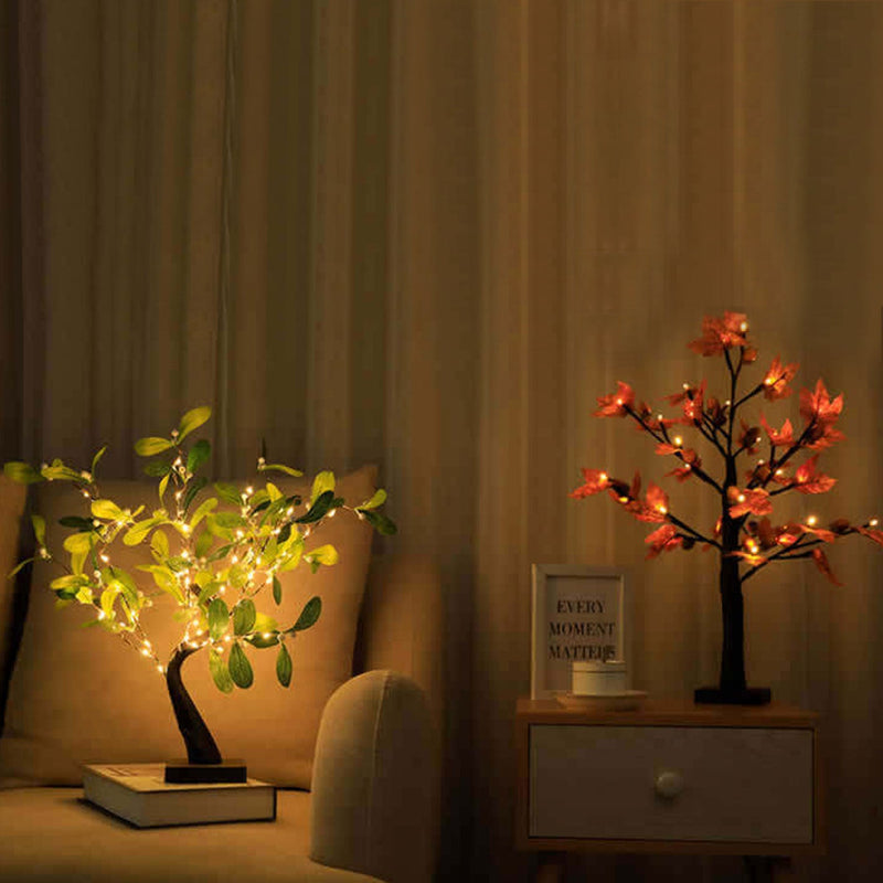 Lampe de table décorative à LED en forme d&