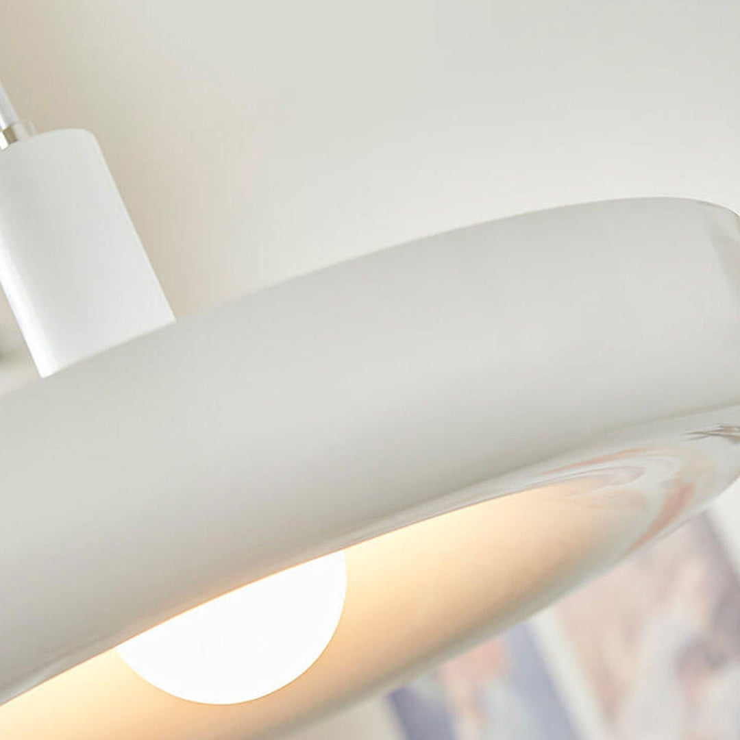 Nordischer minimalistischer UFO-Metallscheiben 1-Licht-Pendelleuchte 