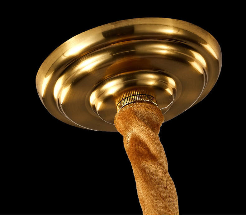 Moderne Luxus Kristall Hängedome 1-Licht Pendelleuchte 