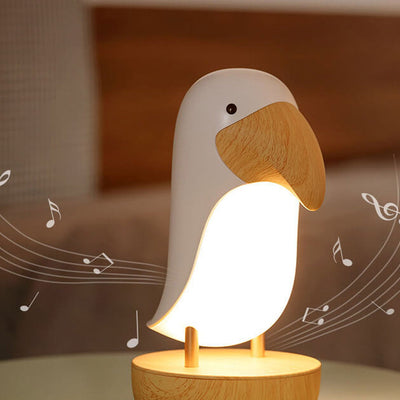 Creative Bird USB wiederaufladbare Bluetooth Nachtlicht Tischlampe