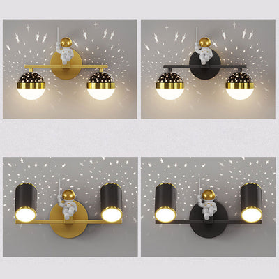 Nordic Creative Astronaut Planet Spotlight LED Wall Sconce Lamp