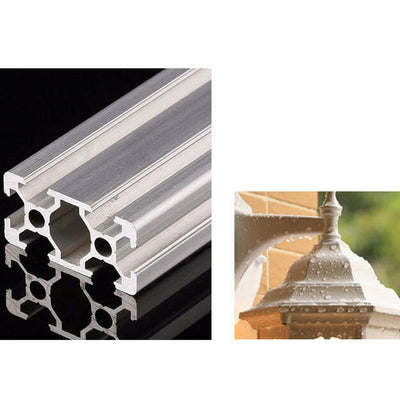 Conception de pavillon rétro étanche européen 1-lampe applique murale extérieure 