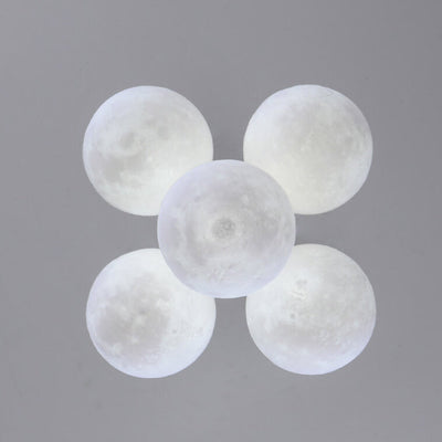 Nordic 3D Moon Planet 5/13 Light Chandelier