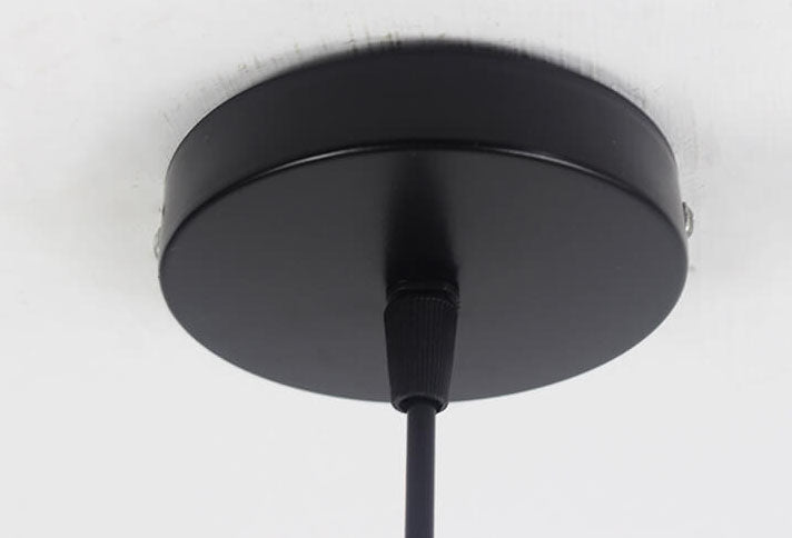 Retro Industrial Hollow Iron Bell 1-Light Pendelleuchte 