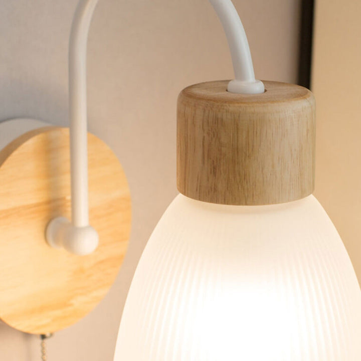 Lampe Applique Murale Moderne Design Simple Courbé 1-Lumière 
