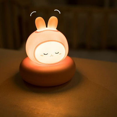 Creative Cute Animals Night Light Pat Sensing LED Table Lamp