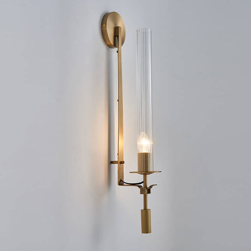 Modern Light Luxury All Copper 1-Light Wall Sconce lamp