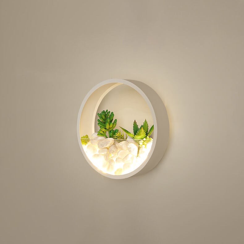 مصباح حائط LED حديث إبداعي دائري 1-ضوء 