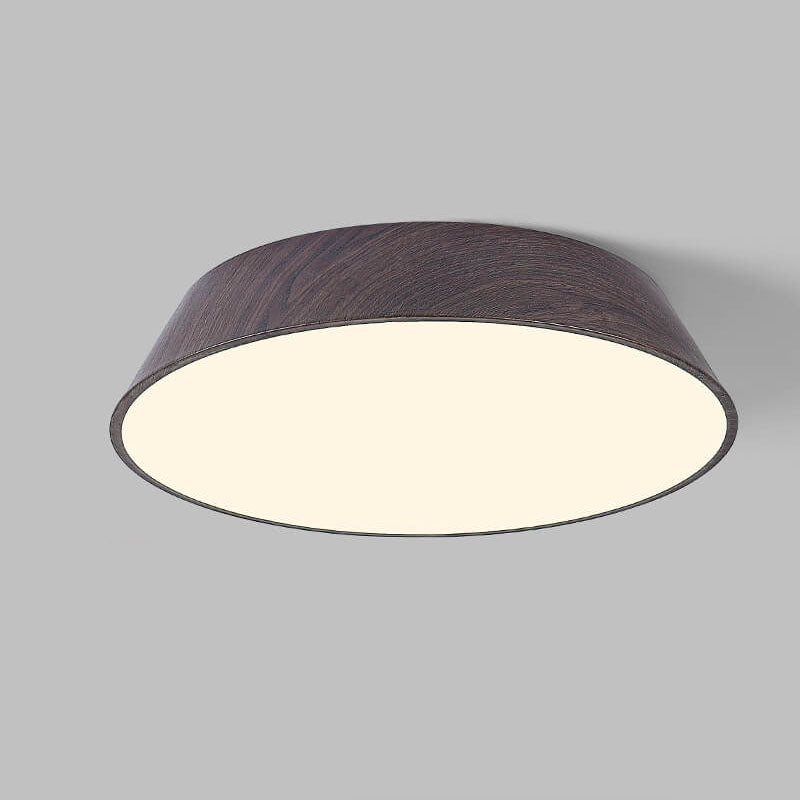 New Chinese Wrought Iron Acrylic Round LED Flush Mount Ceiling Light