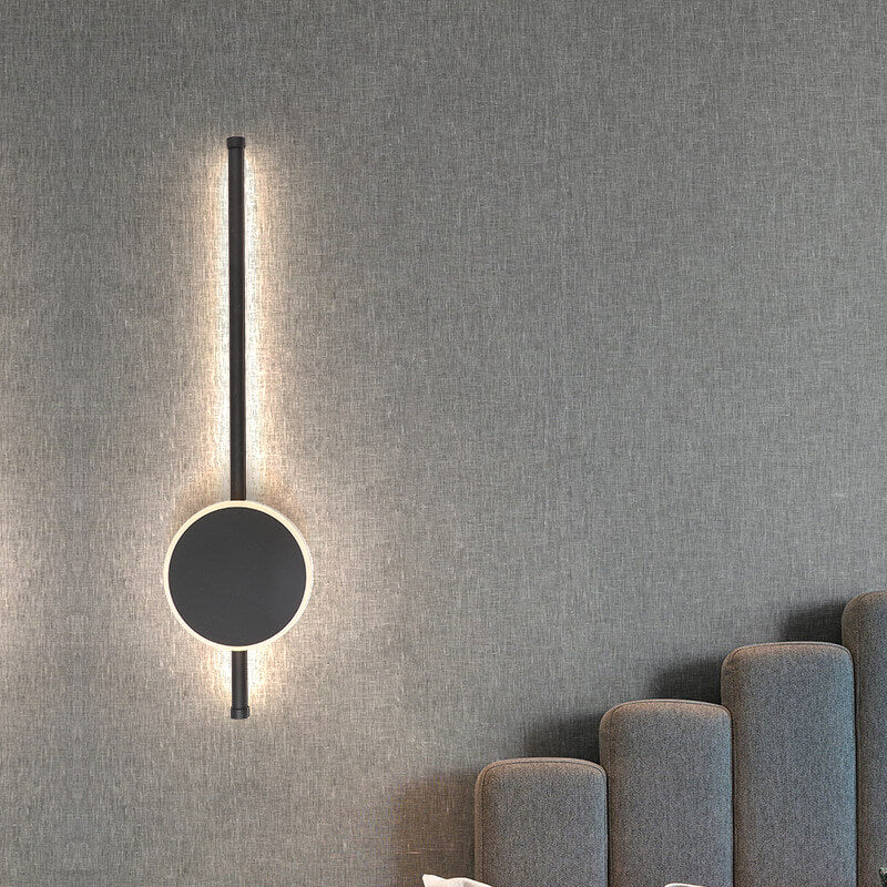 تصميم سيف طويل أكريليك حديث لمصباح حائط LED 
