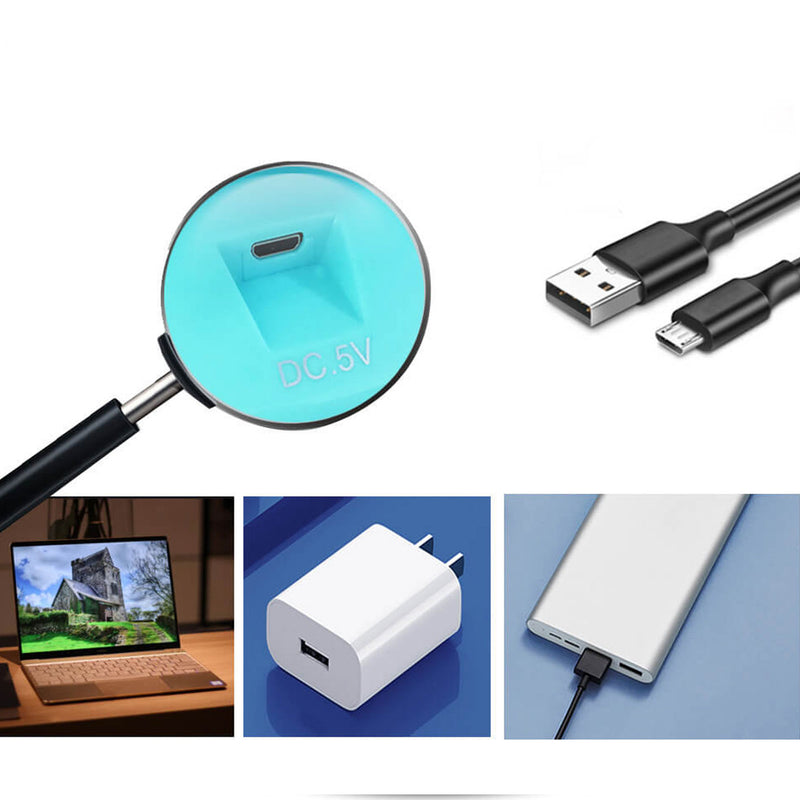 Lampe de projection étoilée Aurora LED USB à trois vitesses rotative avec gradation 