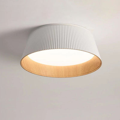 Nordic Minimalist Round LED Aluminum Pendant Light Flush Mount Lighting