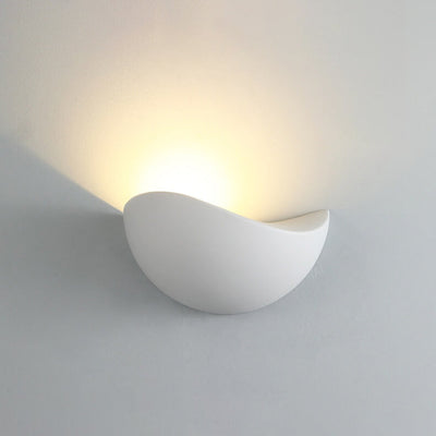 Creative Minimalist Half Round Aluminum LED Wall Sconce Lamp