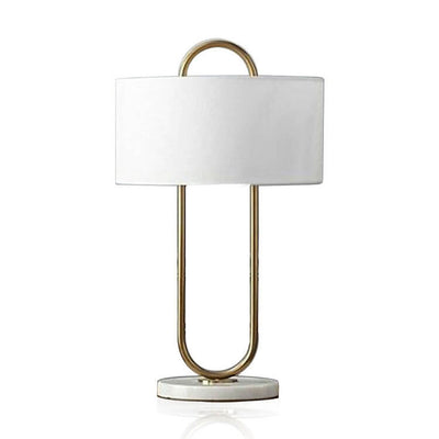 Modern Minimalist Creative Oval Ring Design 1-Light Table Lamp