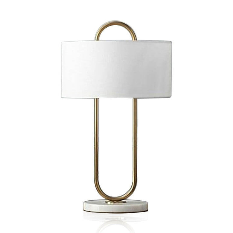 Modern Minimalist Creative Oval Ring Design 1-Light Table Lamp