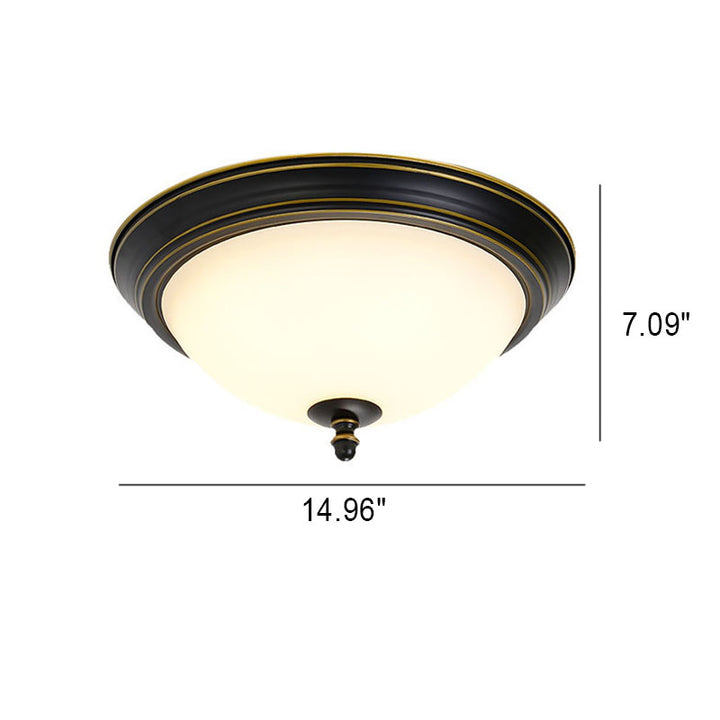 Éclairage encastré LED en fer rustique rétro moderne 