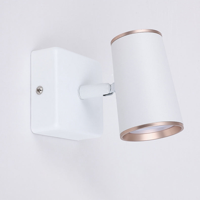 Lámpara Aplique de Pared de 1 Luz Giratoria Simple de Hierro Industrial 