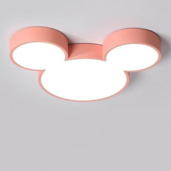 Moderne kreative flache LED-Deckenleuchte im Cartoon-Maus-Design für Wohnzimmer &amp; Schlafzimmer 