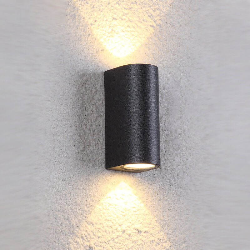 Applique murale LED à Double tête en aluminium, couleur unie, moderne, étanche, pour l&