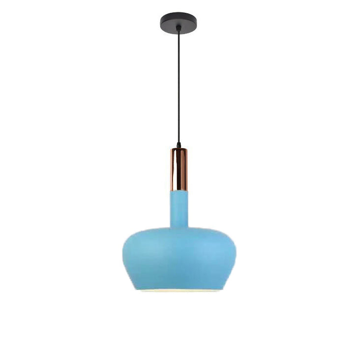 Suspension Luminaire 1 Lumière en Forme de Bouteille en Aluminium Macaron Nordique 