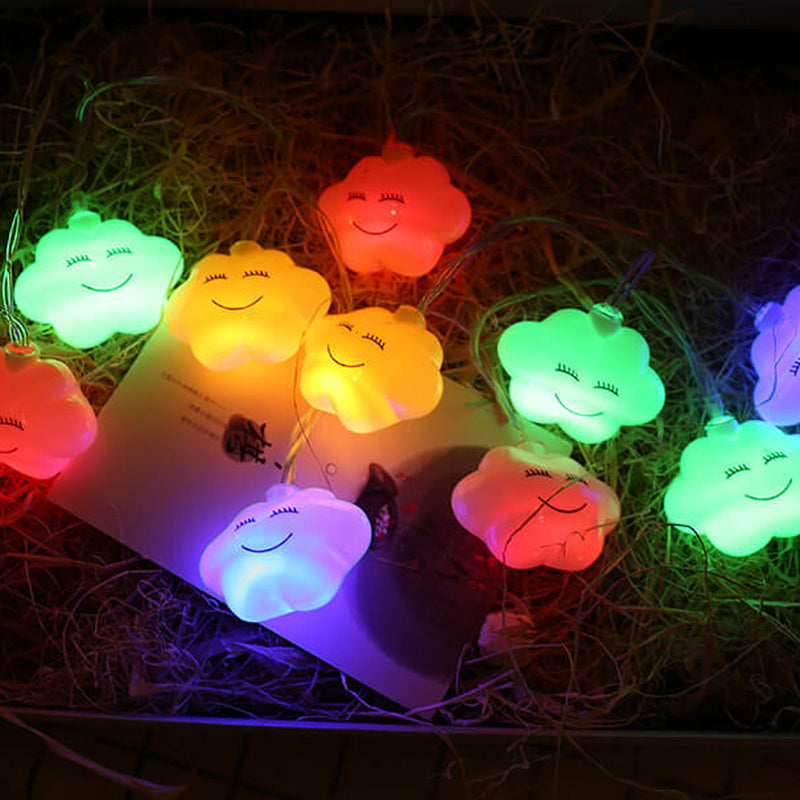 Guirlande lumineuse LED à piles 10/20 lumières pour décoration festive intérieure 