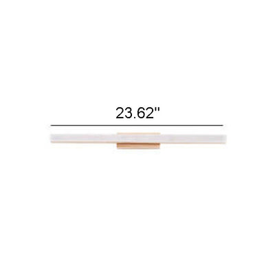 Lámpara de pared LED con espejo anti-vaho impermeable de acrílico moderno 
