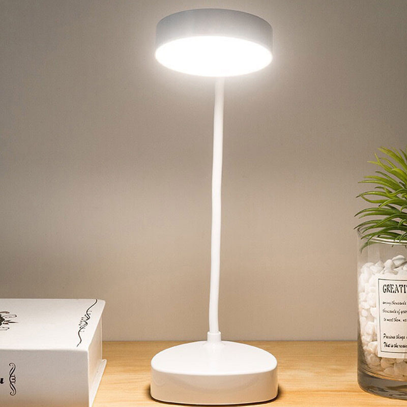 Lampe de table LED pliable à 1 lumière avec chargement USB créatif 