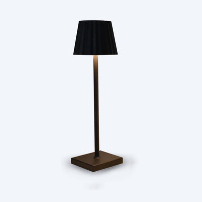 Lámpara de Mesa USB Táctil LED de Cono Plegado de Aluminio Minimalista 