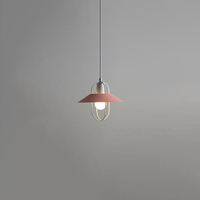 Modern Minimalist Iron 1-Light Pendant Light