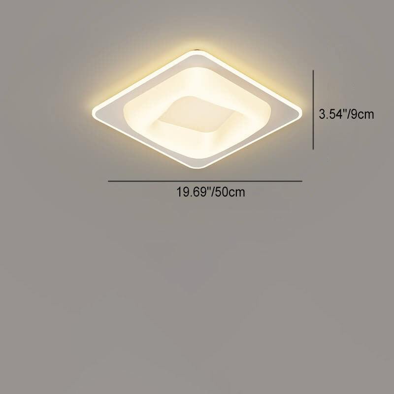 Moderne minimalistische drehbare LED-Wandleuchte