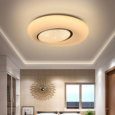 Colorful RGB Smart Remote Control LED Flush Mount Ceiling Light