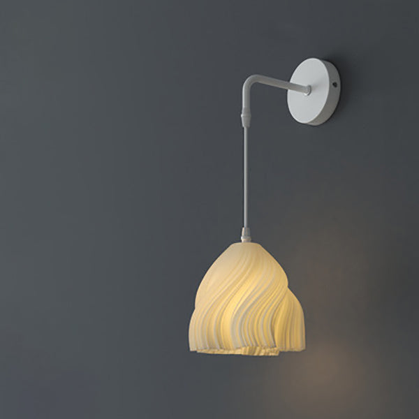 Japanese Simple Three-dimensional Petal Design LED Wall Sconce Lamp