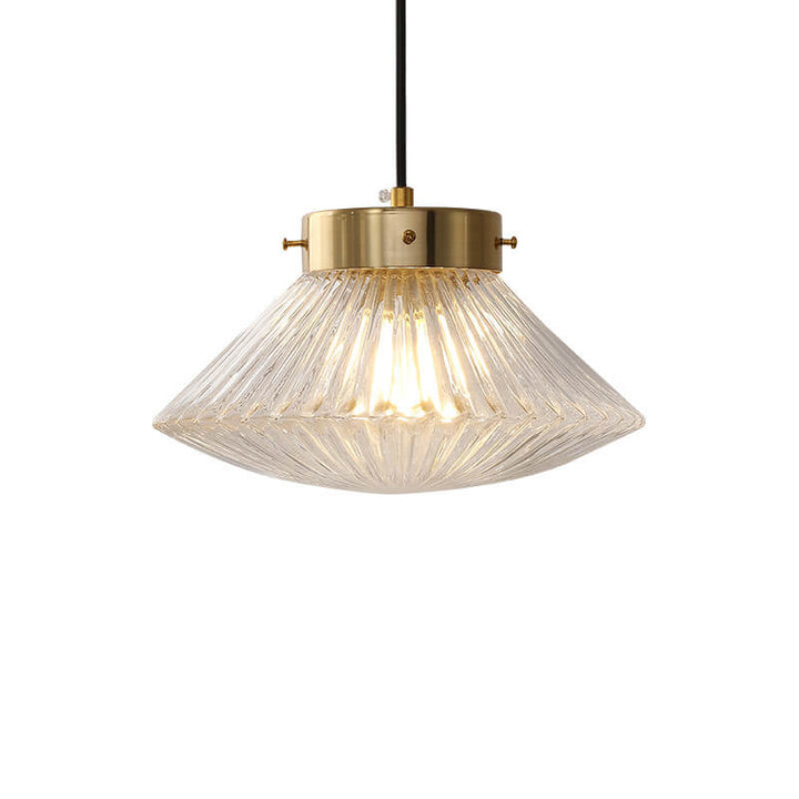 Suspension Luminaire Vintage en Verre Blanc Lait 1-Lumière 