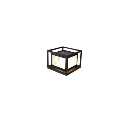 ضوء رأس العمود الخارجي الصيني الحديث بالطاقة الشمسية LED لإضاءة المناظر الطبيعية 