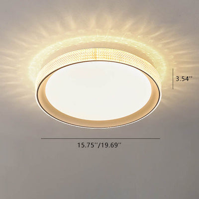 Creative Circular Luminous LED Flush Mount Ceiling Light